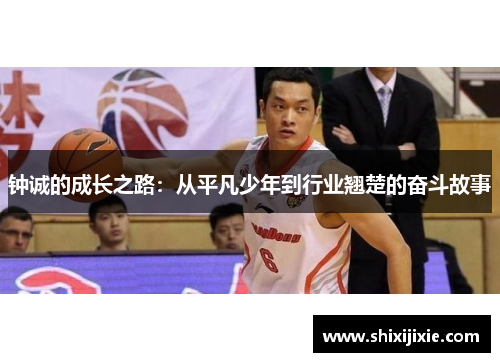 钟诚的成长之路：从平凡少年到行业翘楚的奋斗故事